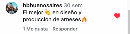 Comentario de @hbbuenosaires en Instagram